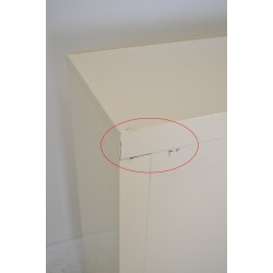 Bloc de 9 Boîtes aux Lettres LEABOX Collectives Intérieur Mural Marron Pas Cher
