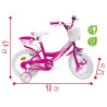 Vélo pour Enfants SUN AND SPORT Lovely Rose