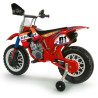 Moto-Cross Électrique INJUSA Honda Repsol HRC pour Enfant