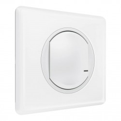 Interrupteur Sans Fil Va-et-Vient On/Off Connecté LEGRAND Céliane With Netatmo Complet Blanc