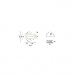 Bivouac 2 Places Dolomite 2-4000