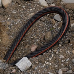 Gaine JANO Quattroflex Noire Bandes Rouges