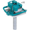 Lot de 10 Doubles Écrous WALRAVEN Rapidstrut Hammerfix BUPM10x40mm