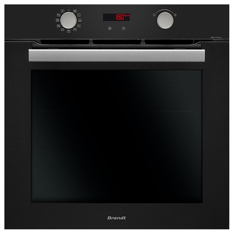 Four Encastrable Multifonctions 67L BRANDT 60cm Nettoyage Pyrolyse Noir Four Encastrable Multifonctions 67L BRANDT 60cm Nettoyage Pyrolyse Noir