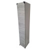 Colonne de Salle de Bain 2 Portes DELPHA 165cm Grise