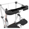 Escabeau Plate-Forme Double Tablette