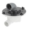 Kit Siphon PMR NICOLL Sortie Horizontale ∅50mm Sans Chape pour Évacuation Baignoire/Douche