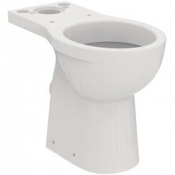 Cuvette de Toilette WC sur Pied PORCHER Ulysse+ en Porcelaine Vitrifiée Blanche