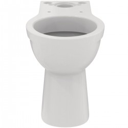 Cuvette de Toilette sur Pied PORCHER Ulysse+ en Porcelaine Vitrifiée Blanche