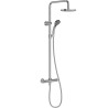 Colonne de Douche Thermostatique JACOB DELAFON July Avec Douchette 4 Jets Chrome