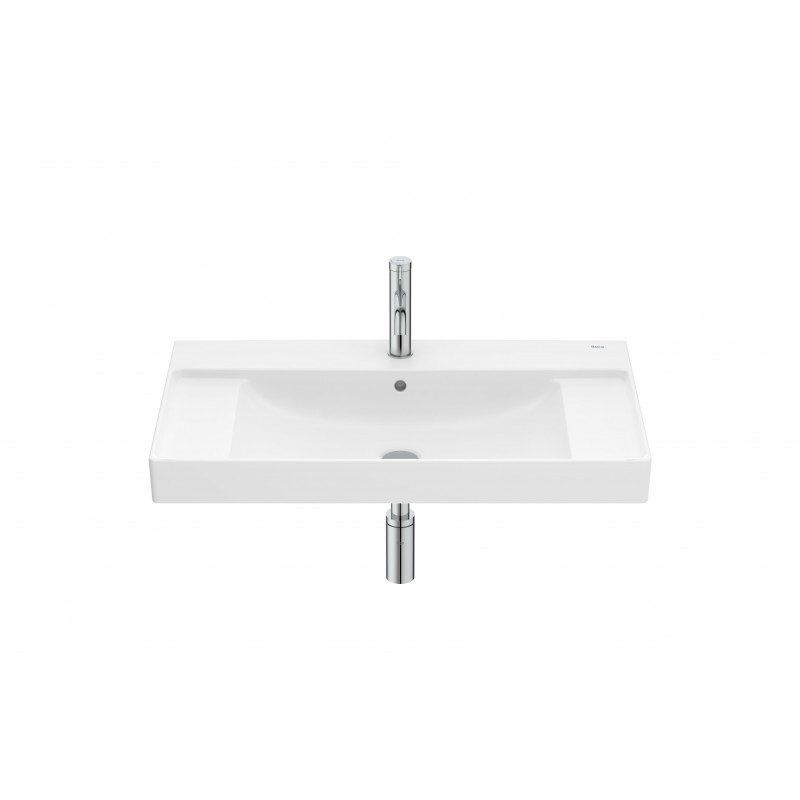 Vasque Lavabo Mural ROCA Ona 80x46cm en Céramique Blanc Brillant - A32768H000 Vasque Lavabo Mural ROCA Ona 80x46cm en Céramique Blanc Brillant - A32768H000
