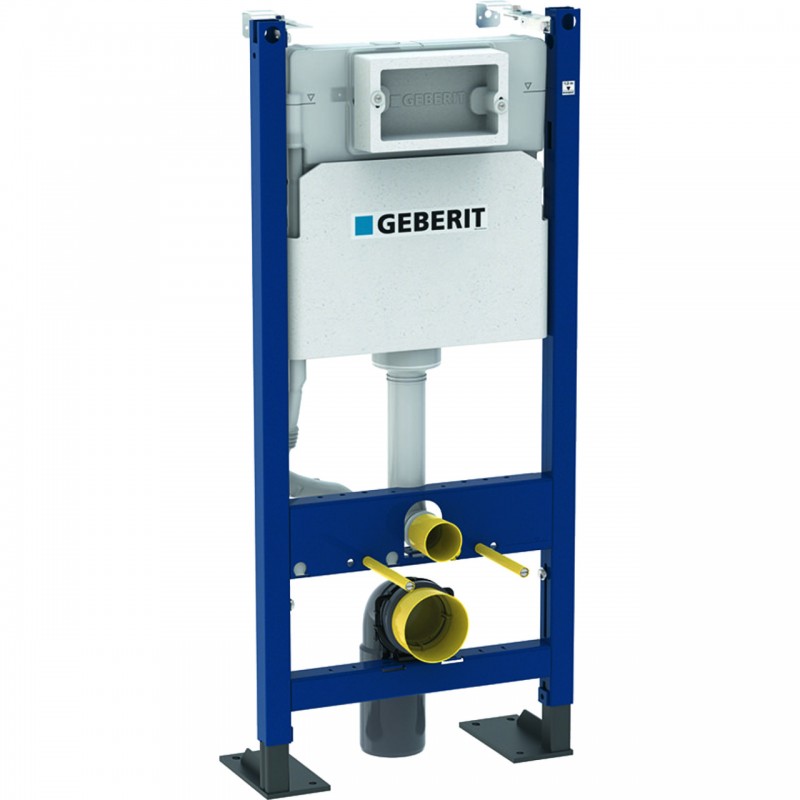 Bâti-Support WC Suspendu GEBERIT DuofixBasic 112cm Avec Réservoir à Encastrer Delta 12cm Bâti-Support WC Suspendu GEBERIT DuofixBasic 112cm Avec Réservoir à Encastrer Delta 12cm
