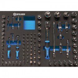 Servante d'Atelier STILKER 7 Tiroirs avec 4 Modules d'Outils