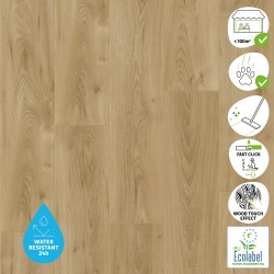 Boite de 1,69m² de Parquet Stratifié ARTENS Intenso Malte Light