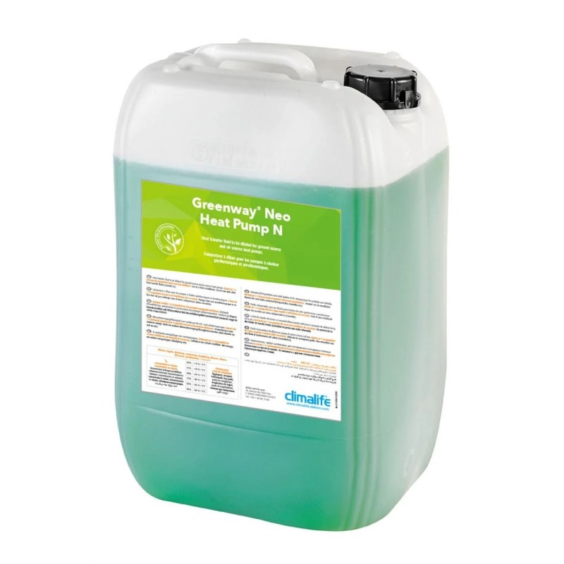 Bidon 20L Fluide Caloporteur DEHON CLIMALIFE Greenway Neo Heat Pump N à Diluer pour Chauffage, Clim, PAC - 9178 Bidon 20L Fluide Caloporteur DEHON CLIMALIFE Greenway Neo Heat Pump N à Diluer pour Chauffage, Clim, PAC - 9178