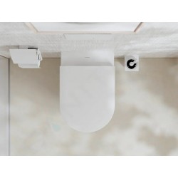Pack WC Suspendu Avec Abattant HANSGROHE EluPura S Blanc