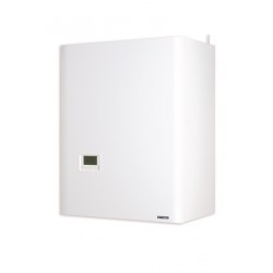 Chaudière Murale Gaz à Condensation 20kW FRISQUET Hydroconfort Éco Radio System Visio avec ECS 80L