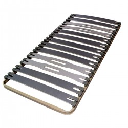 Sommier Cadre à Lattes 5 Zones 140x90cm EBAC Ebaflex 13 Lattes Bois