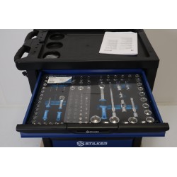 Servante Mobile sur roulettes STILKER 147 outils