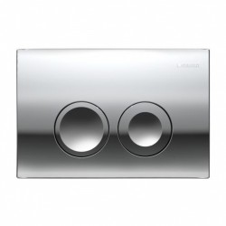 Plaque de Commande pour Toilette WC GEBERIT Delta 21 Pour Chasse d'Eau à Deux Volumes