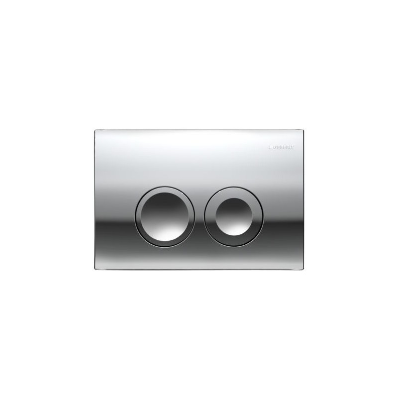 Plaque de Commande pour Toilette WC GEBERIT Delta 21 Pour Chasse d'Eau à Deux Volumes Plaque de Commande pour Toilette WC GEBERIT Delta 21 Pour Chasse d'Eau à Deux Volumes