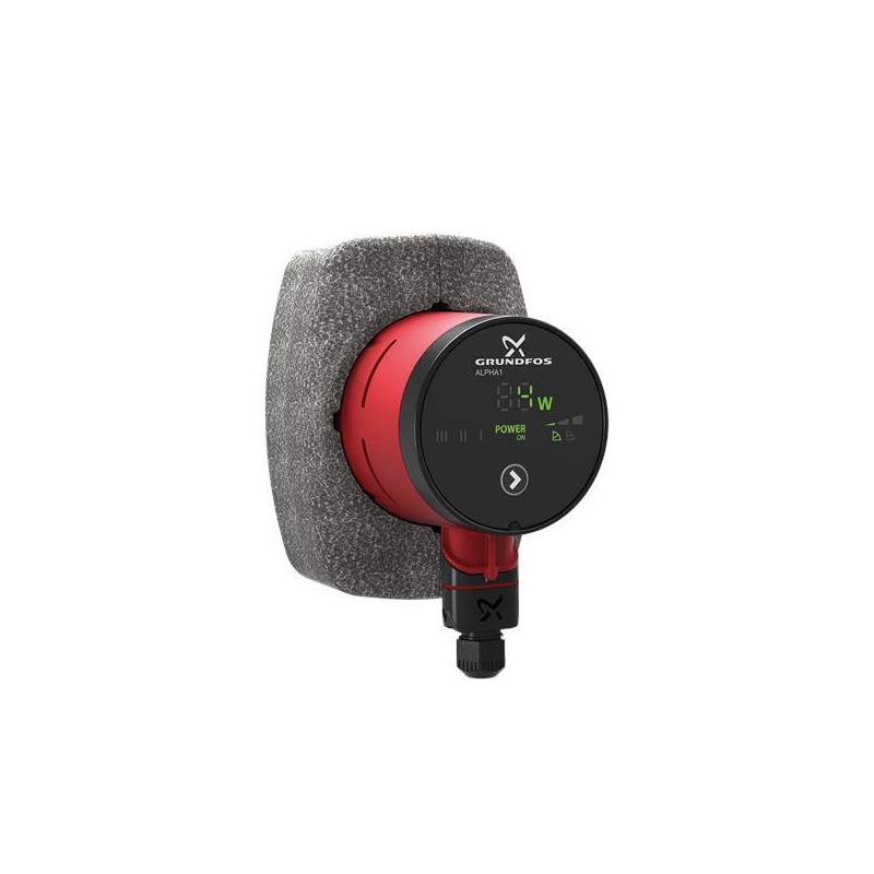 Circulateur Pompe de Circulation GRUNDFOS Alpha 1 25-50 N 130 pour Système de Chauffage Circulateur Pompe de Circulation GRUNDFOS Alpha 1 25-50 N 130 pour Système de Chauffage