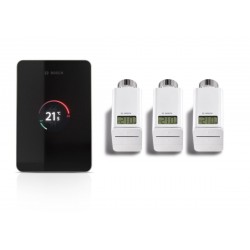 Thermostat d'Ambiance Intelligent Régulation Connecté BOSCH Easy Control CT200 Noir