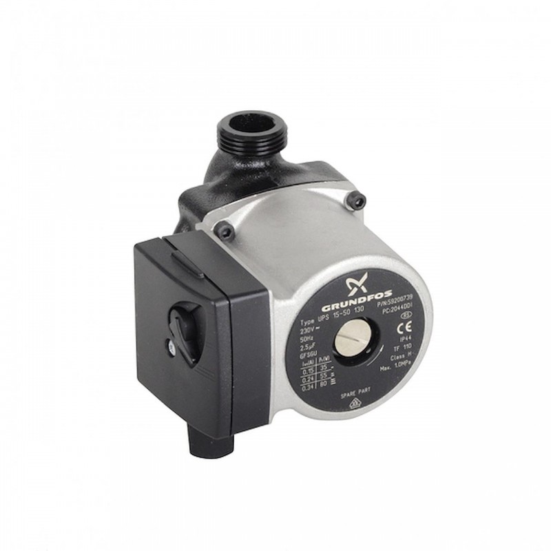 Circulateur Pompe de Circulation GRUNDFOS UPS 15-50/130 3H pour Système de Chauffage - 7641852 Circulateur Pompe de Circulation GRUNDFOS UPS 15-50/130 3H pour Système de Chauffage - 7641852