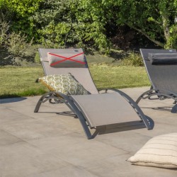 Bain Soleil Transat Chaise Longue DCB GARDEN