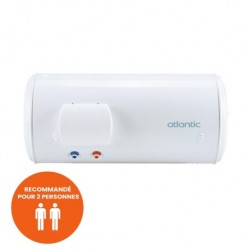 Chauffe-Eau Électrique 100L ATLANTIC Chaufféo Horizontal