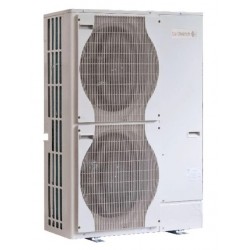 Unité extérieure de Pompe à Chaleur Air/Eau Réversible 16kW DE DIETRICH Alezio Inverter R410A