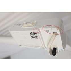 Sèche-Serviettes Electrique 750W ATLANTIC 2012 Vertical Blanc pas cher.