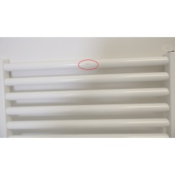 Sèche-Serviettes Electrique 750W ATLANTIC 2012 Vertical Blanc pas cher.