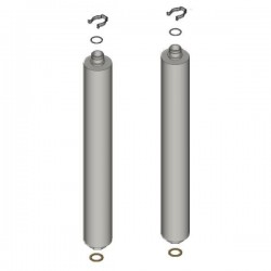 Kit de Raccordement Tubes Flexibles Acier VIESSMANN Pour Unité Extérieure