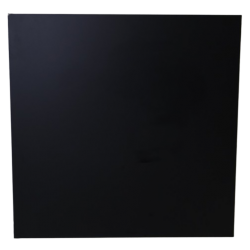 Plaque de Protection Sol pour Poêle DIXNEUF 85x85cm Noire - 017.PSAHG