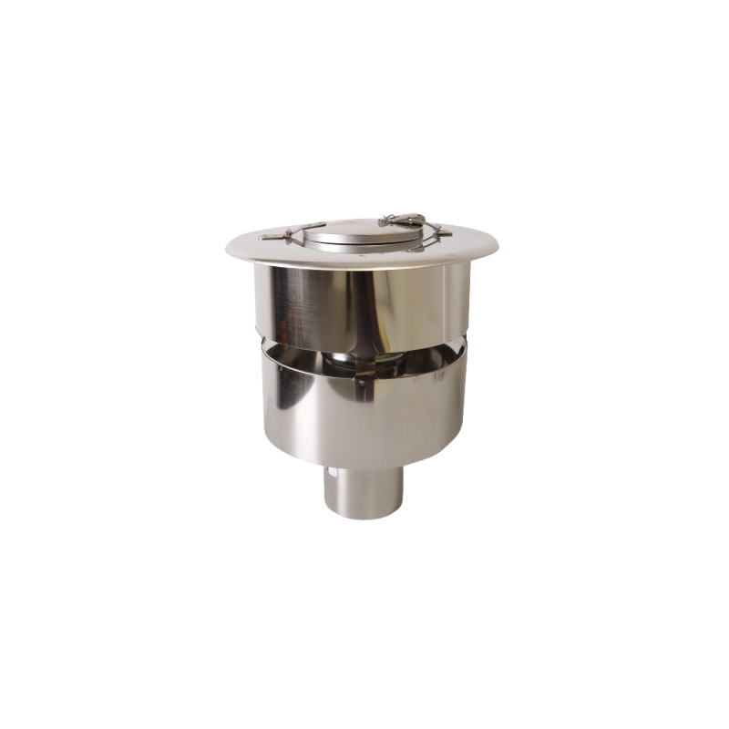 Chapeau Terminal de Toiture DIXNEUF Dixinox PGI Ø80/130mm - 048.DCTIV80 Chapeau Terminal de Toiture DIXNEUF Dixinox PGI Ø80/130mm - 048.DCTIV80