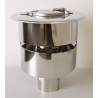 Chapeau Terminal de Toiture DIXNEUF Dixinox PGI Ø80/130mm