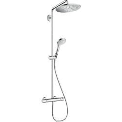 Colonne de Douche Avec Mitigeur Thermostatique HANSGROHE Croma Select S280 1 Jet Chromé