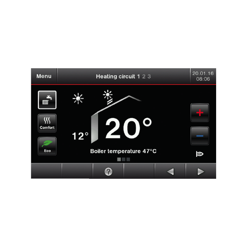 Thermostat Régulateur de Température Extérieur VIESSMANN Vitotronic 200 HO2C Pour Chaudière Vitodens Thermostat Régulateur de Température Extérieur VIESSMANN Vitotronic 200 HO2C Pour Chaudière Vitodens