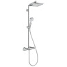 Colonne de Douche avec Mitigeur Thermostatique HANSGROHE Crometta E240 1 Jet Chromé - 27271000