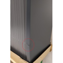 Armoire Basse à Rideaux de Bureau MTI pas  cher.