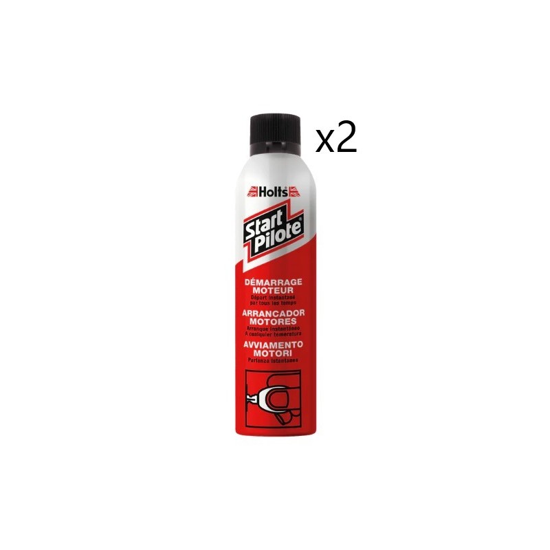 Lot de 2 Lubrifiants 300ml Démarrage Moteur HOLTS Start Pilote Pour Moteur Essence et Diesel Lot de 2 Lubrifiants 300ml Démarrage Moteur HOLTS Start Pilote Pour Moteur Essence et Diesel
