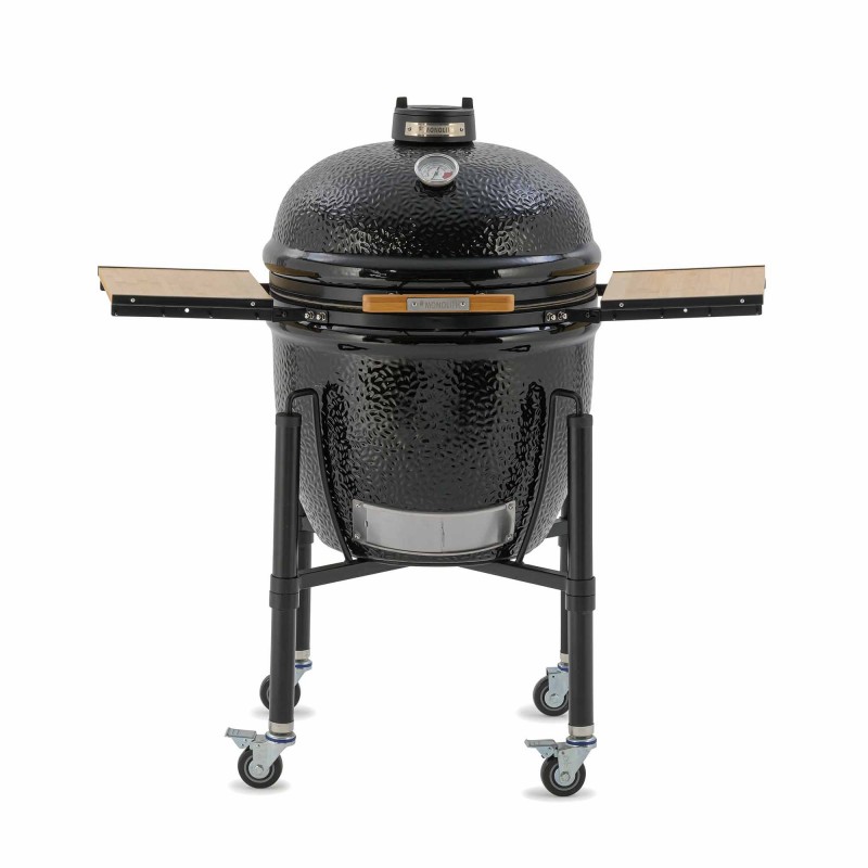 Barbecue Charbon à Bois MONOLITH Kamado Classic 2.0 avec Chariot à Roulettes Barbecue Charbon à Bois MONOLITH Kamado Classic 2.0 avec Chariot à Roulettes