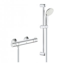 Colonne de Douche Avec Mitigeur Thermostatique GROHE Grohtherm 800 2 Jets Chromé - 34565001
