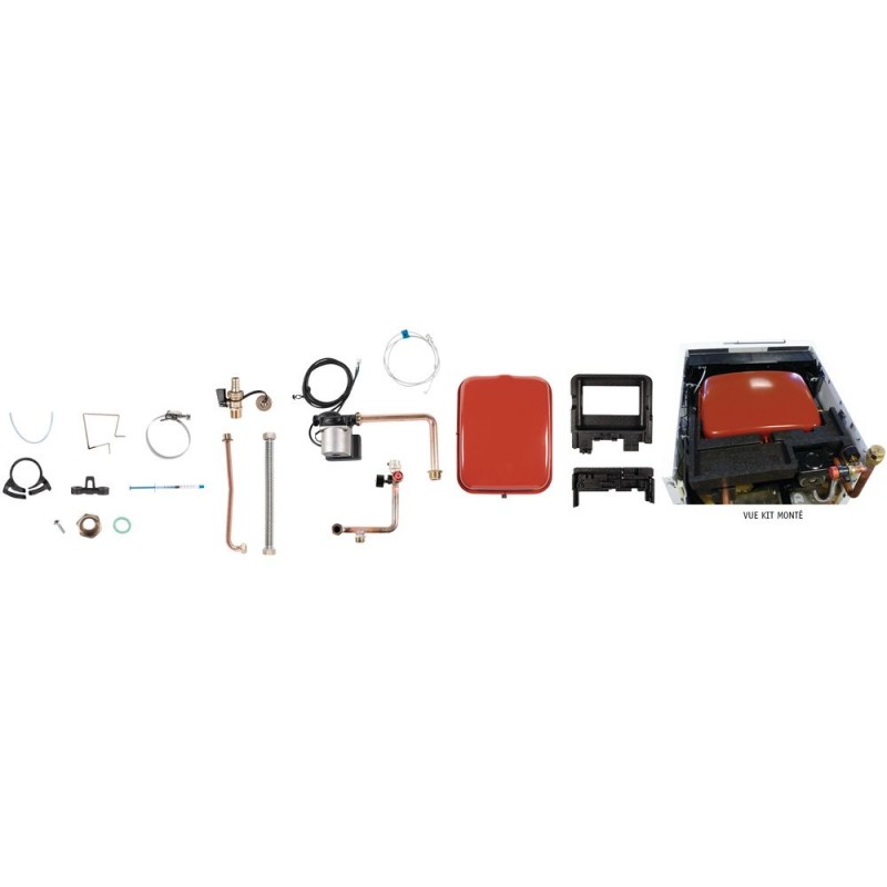 Kit Hydraulique Pompe et Vase 18L CHAPPEE My446 Pour Chaudière Fioul à Condensation Kit Hydraulique Pompe et Vase 18L CHAPPEE My446 Pour Chaudière Fioul à Condensation