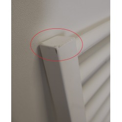 Sèche-Serviettes Electrique 750W ATLANTIC 2012 Vertical Blanc pas cher.