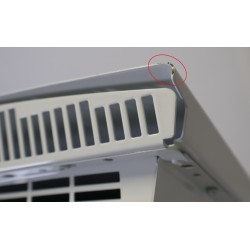 Radiateur Électrique Chaleur Douce 2000W ATLANTIC Sokio Digital Vertical Blanc pas cher.