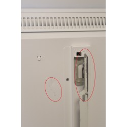 Radiateur Électrique Chaleur Douce 2000W ATLANTIC Agilia Horizontal Blanc pas cher
