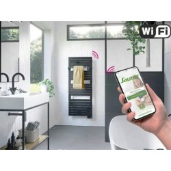 Sèche Serviettes Electrique 1750W SAUTER Asama Connecté Anthracite