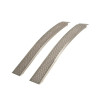 Lot de 2 Rampes de Chargement UNIVERSEL Charge 400kg Aluminium 200x215mm